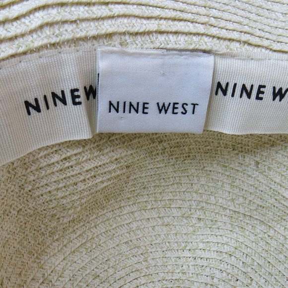 Nine West Classic Straw Sun Hat - Picture 8 of 9